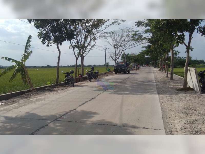 Progres Proyek Pembangunan Peningkatan Jalan Di Bojonegoro Capai