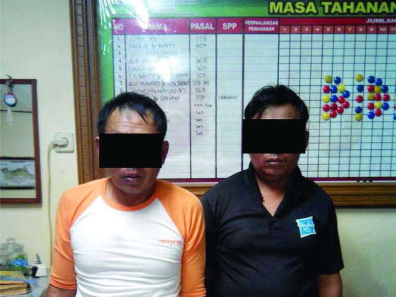 Dua Orang Buron, Ditangkap !