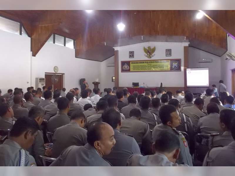 Kapolres Bojonegoro : Sosialisasi Hukum Untuk Profesionalitas