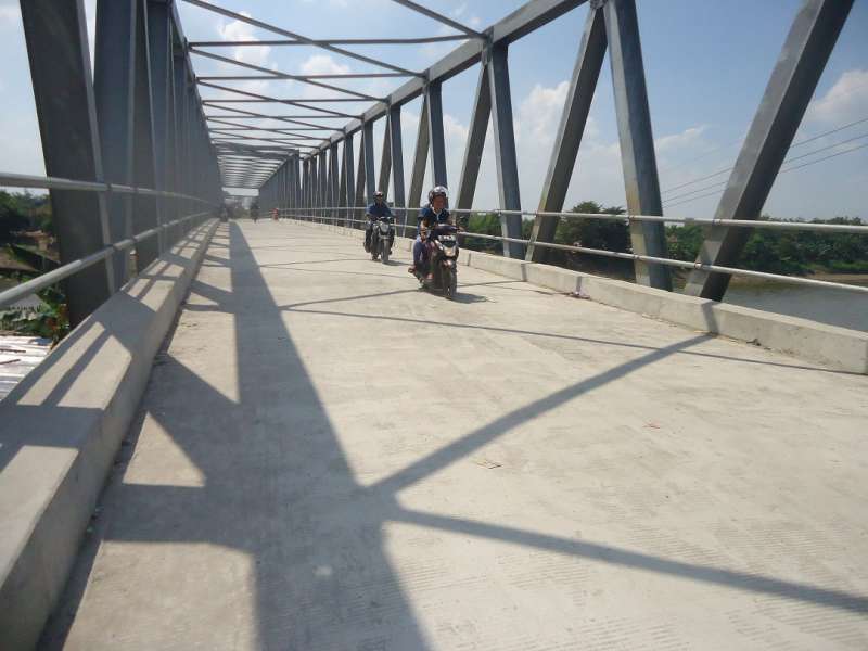Jembatan Padangan-Kasiman Diuji Konstruksi 