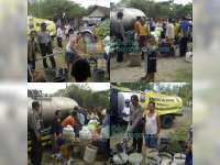 Satgas Penanggulangan Bencana - Droping Air Bersih di Kedungadem