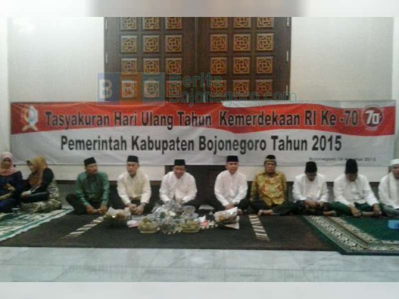 Tasyakuran Awali Peringatan Dirgahayu Kemerdekaan RI ke 70