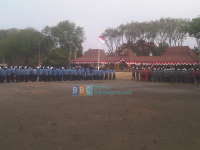 Peserta Pingsan Pada Upacara Penurunan Bendera, Tak Sebanyak Saat Pengibaran   