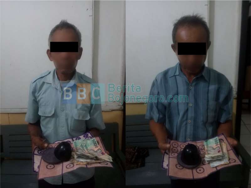 Dua Tersangka Judi Dadu Diamankan