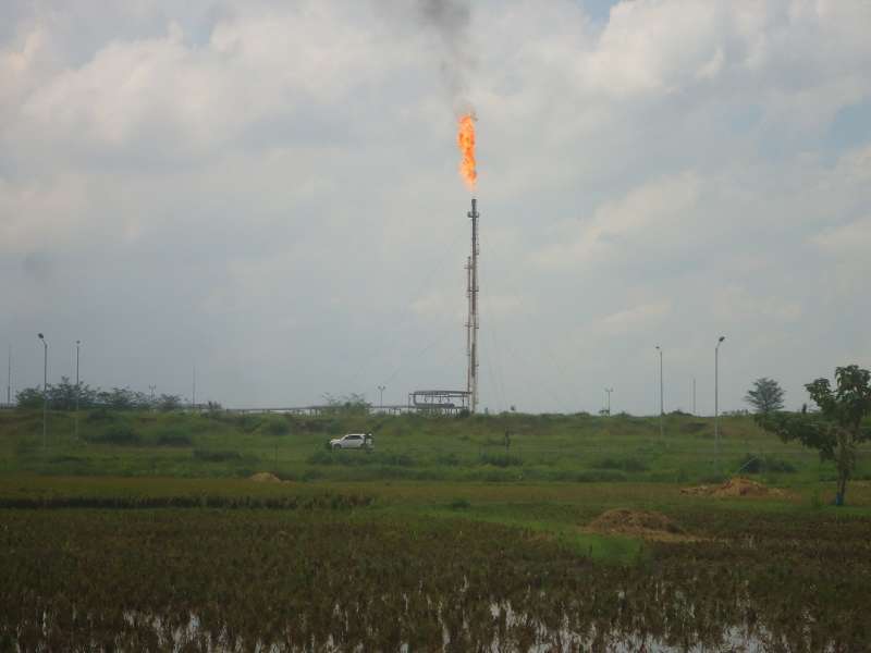 Pembakaran Gas Ikutan Pemborosan Energi