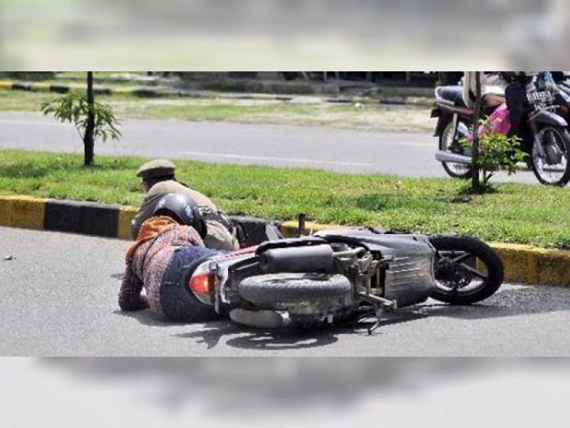 Kakak Adik Menjadi Korban Tabrak Lari Pria Tak Dikenal