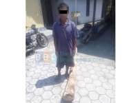 Petugas Perhutani Tangkap Kakek Pembawa Kayu Ilegal 