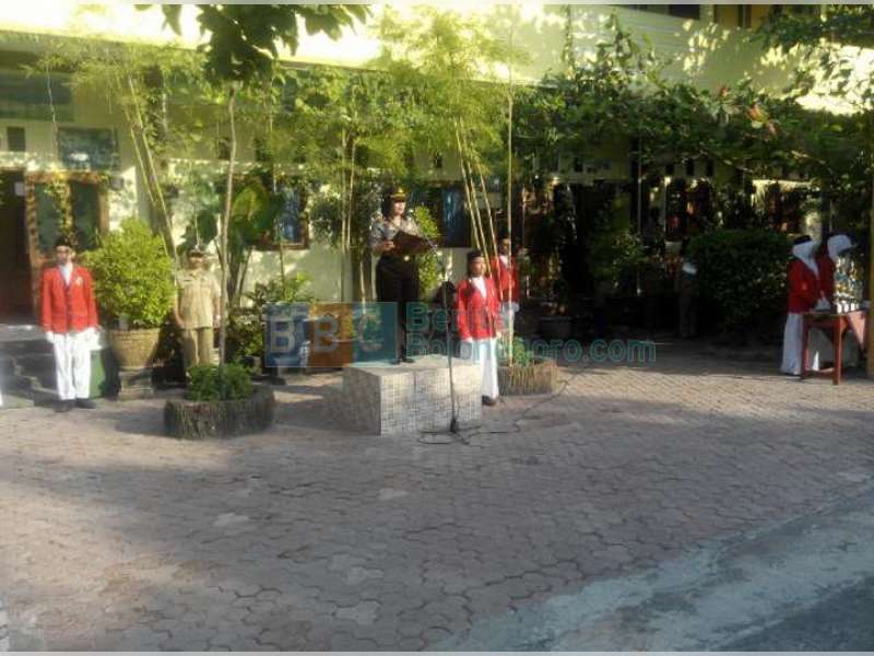 Upacara di Sekolah, Kasatreskoba Beri Penyuluhan Bahaya Narkoba 