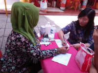 Sedekah Bumi, TITD Hok Swie Bio Adakan Donor Darah 