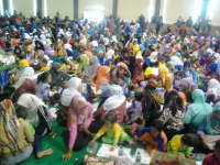 Lomba Mewarnai di HUT PAUDNI