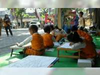 Lomba Mewarnai Meriahkan HUT Polantas