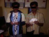Polisi Bekuk Dua Pelaku Judi di Pos Patroli 