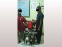 Polisi Tangkap Dua Pencuri Mesin Diesel 