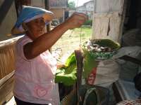 Sutini Keliling Kampung Jual Ikan Bengawan Solo 