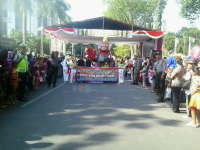 Wabup Berangkatkan Peserta Pawai Budaya