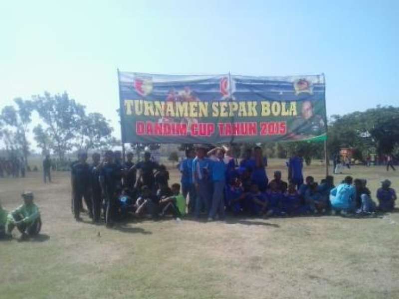 Turnamen Sepak Bola Dandim Cup Dibuka