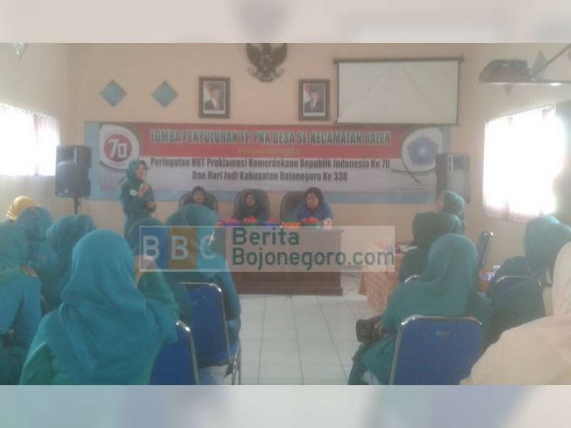TP PKK Balen Adakan Lomba Penyuluhan