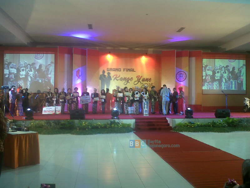 Finalis dari SMAN 1, Dinobatkan Sebagai Kange Yune 2015