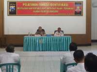 Kapolres Buka Pelatihan Fungsi Identifikasi 
