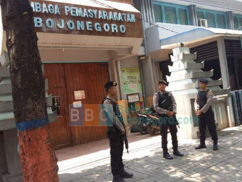 Lapas Bojonegoro Terima Limpahan Napi Teroris