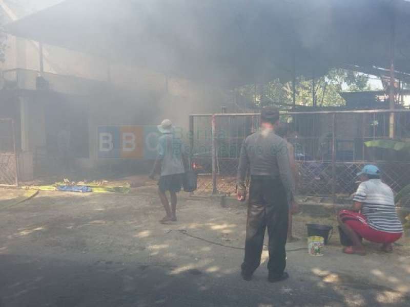 Bengkel Las Terbakar, Kerugian Capai Rp 25 Juta 