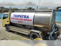 Warga Gayam Terima Dropping Air Bersih dari Tripatra