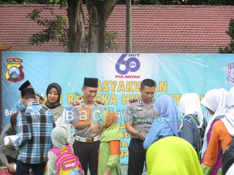 Tasyakuran dan Doa Bersama Anak Yatim, Tutup Rangkaian HUT Polantas