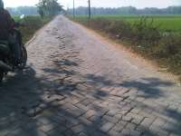 Paving Lepas Masuk Pedal Rem, Suami Istri Tersungkur 