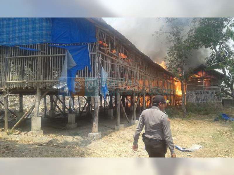 Kandang Ayam Ludes Dilalap Si Jago Merah