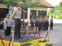 Kapolres Perintahkan Anggotanya Tingkatkan Pengamanan