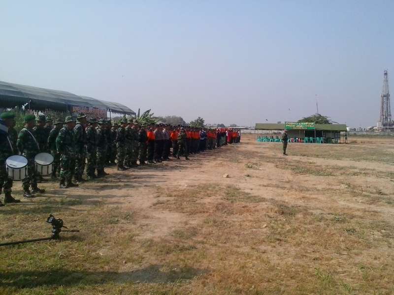Kodim Gelar Latihan Penanggulangan Keadaan Darurat Bahaya