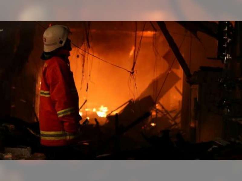 TPK Watu Jago Terbakar, Kerugian Rp 10 Juta