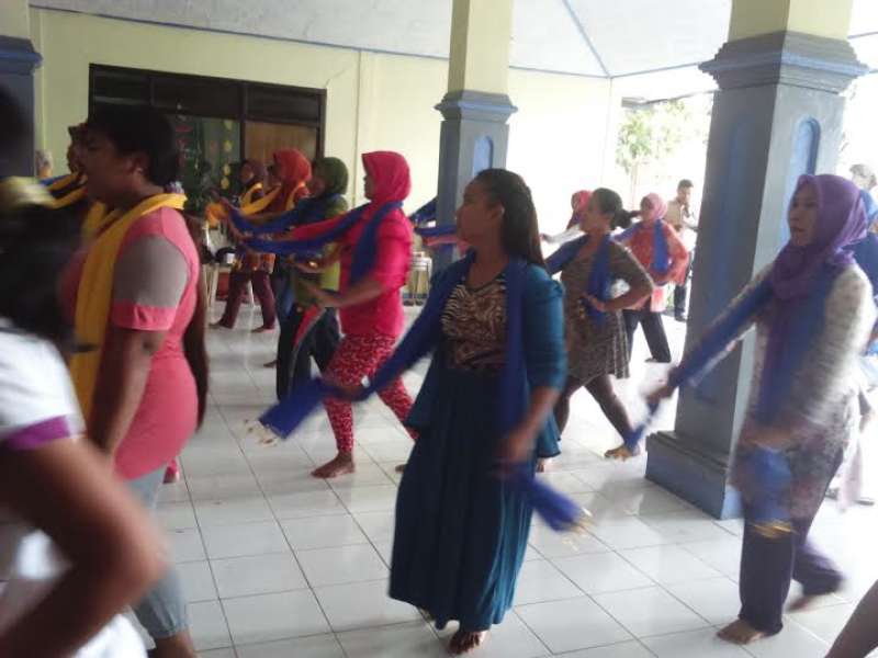 Selama Sepekan, Ibu-Ibu Ledok Wetan Latihan Tari Thengul