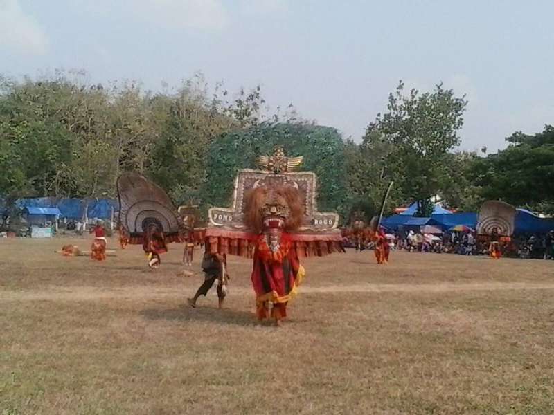 Reog Ponorogo Singgah di Pandan Wangi (Sumberrejo)