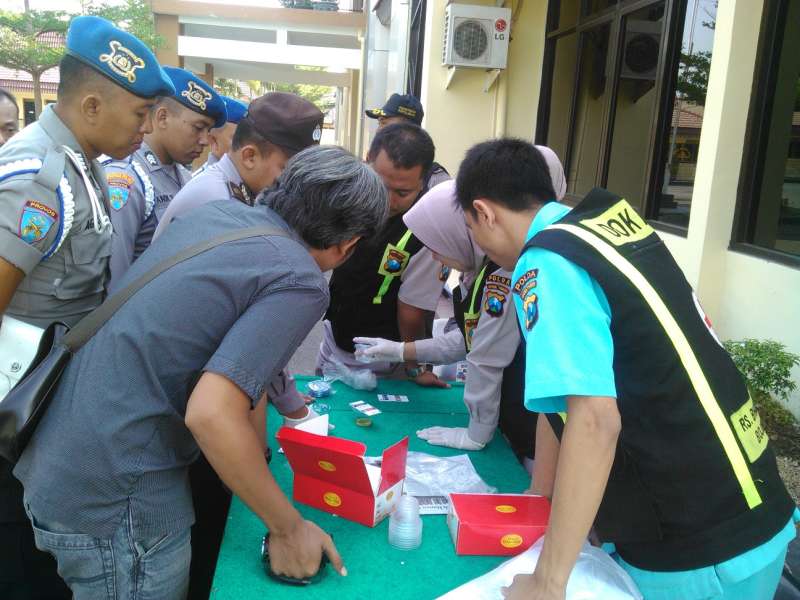 Antisipasi Penyalahgunaan Narkoba, 36 Perwira Polisi Dites Urine 