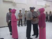 Sertijab Kabag Ops Polres, Kompol Kukuh Gantikan Kompol Suhartono