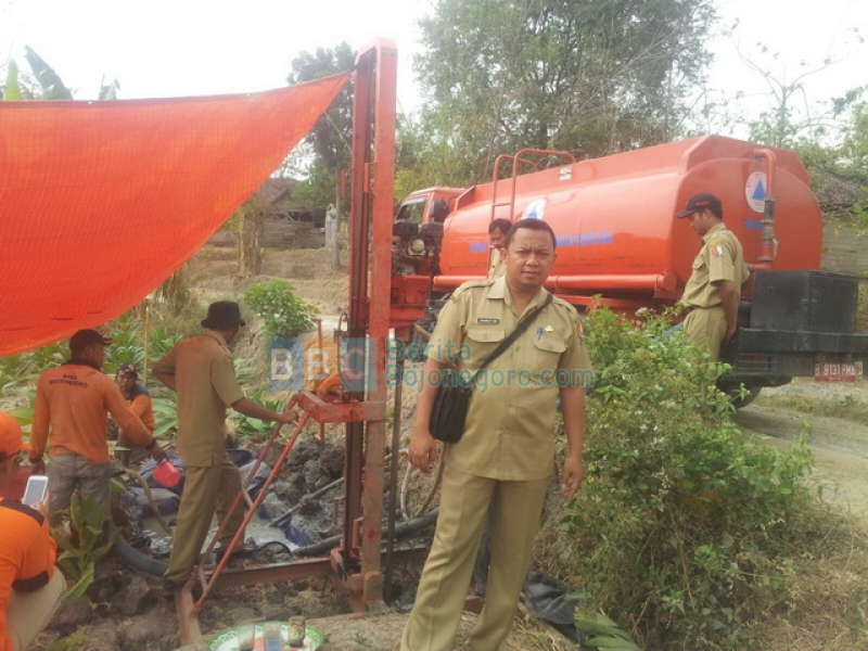 Sumur Bor BPBD di Desa Butoh Belum Bisa Dimanfaatkan Warga