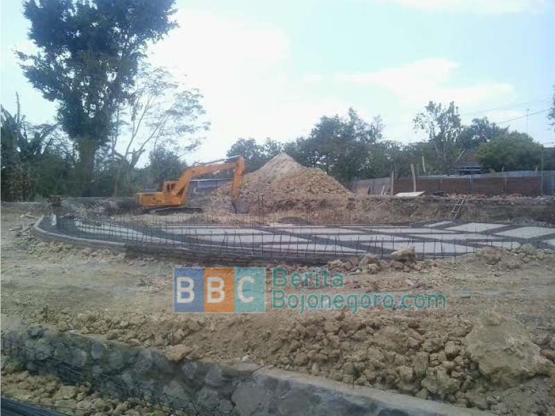 Pengerjaan Kolam Anak Dander Park  Capai 40 Persen 