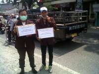 Mahasiswa STTR Cepu Galang Dana Korban Kabut Asap 