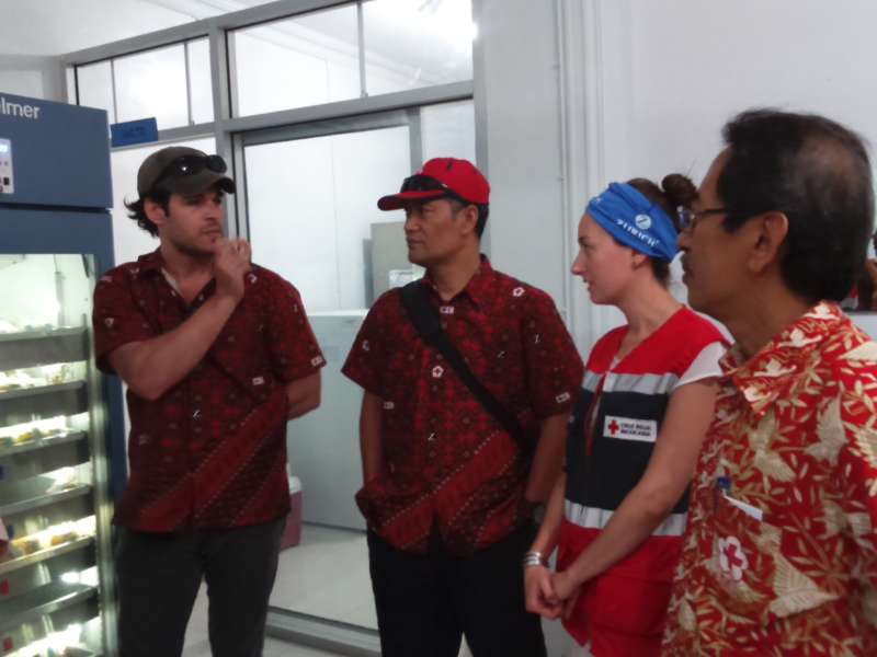 Relawan Palang Merah Asal Meksiko Study Banding Pengelolaan Banjir di Bojonegoro 