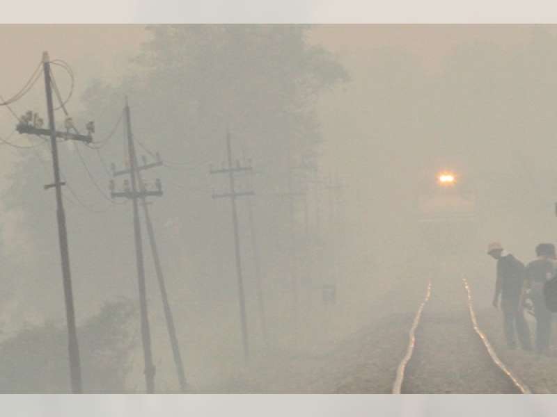 Siswa SMP IT Insan Permata Gelar Aksi Solidaritas Korban Asap