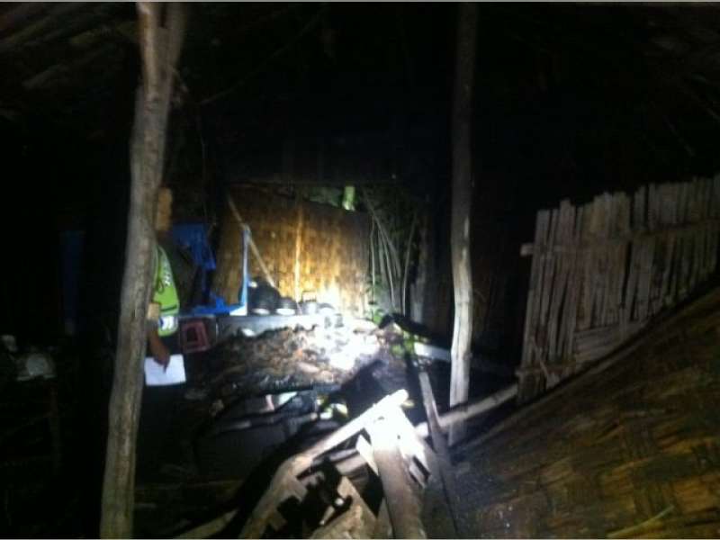 Masak Gembili, Tertidur, Dapur Ludes Dilalap Api 