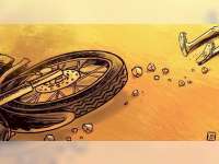 Vario Hantam Pak Tua Penyeberang Jalan, Pak Tua Tewas 