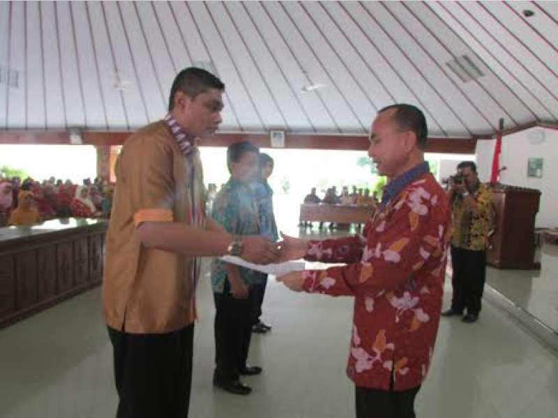 608 PNS Naik Pangkat, Wabup Ingatkan tentang Gaya Hidup yang Baik