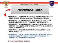 DPRD Koordinasikan Pengisian Perangkat Desa dengan Kemendagri