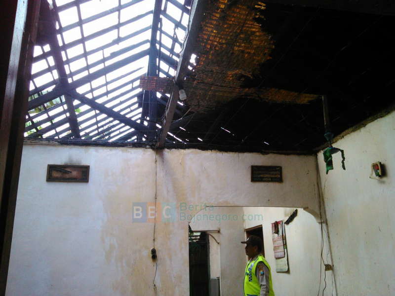 Tungku Lupa Dimatikan, Satu Rumah di Tanjungharjo Terbakar