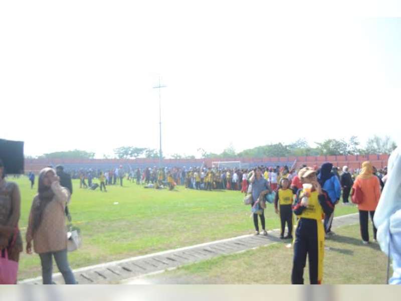 Gladi Bersih Senam Anti Korupsi Banyak Dikeluhkan Peserta