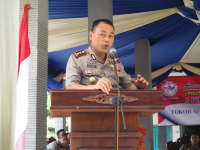 Kapolres Sampaikan Permintaan Maaf di Acara Positif