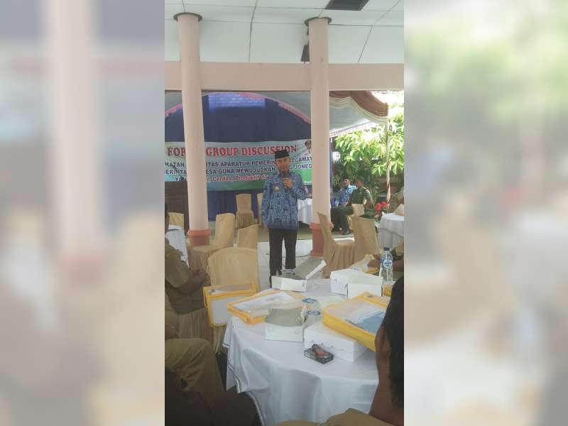 Wabup Ingatkan Kades dan Pamong Jangan Sampai Terjerat Perkara Hukum 