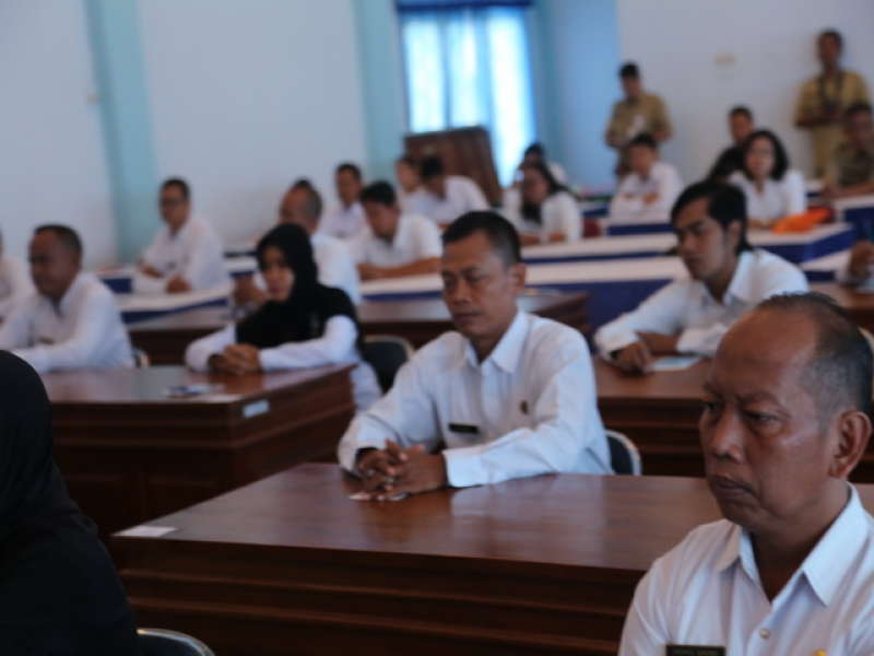 Pagi Ini, Dilakukan Test Penyesuaian Ijasah di BKD